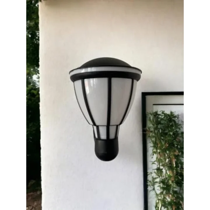 Zita Kupa Bahçe Duvar Apliği 37 cm | E27 Duy | IP54 Dış Mekan Duvar Lambası | UV Protection | Bahçe, Teras, Veranda ve Yürüyüş Yolu (Ampul Hariç)