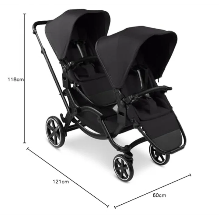 Zoom 2 2025 Coal (İkiz Bebek Arabası)