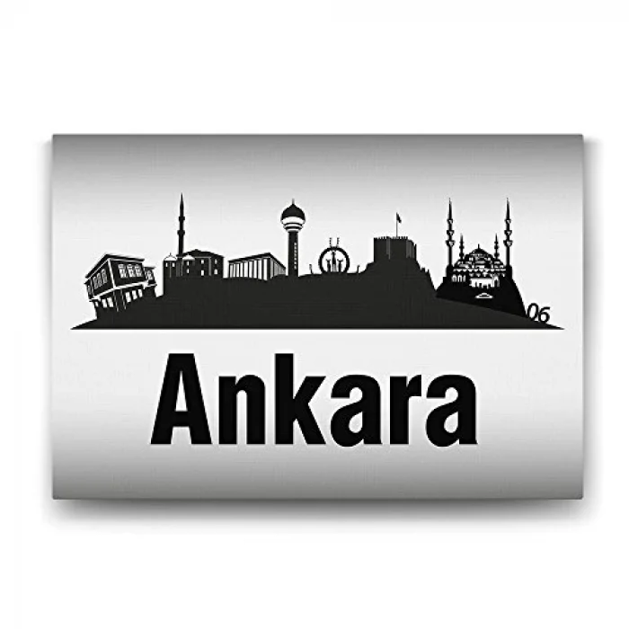 Ankara Vektör Tablo - 100x70cm