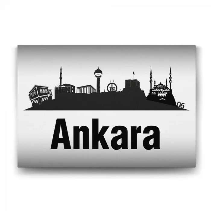 Ankara Vektör Tablo - 100x70cm