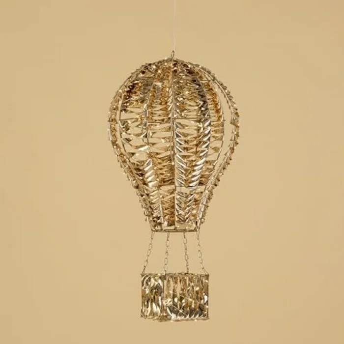 Asu Led Işıklı Balon Dekor 78 cm Altın