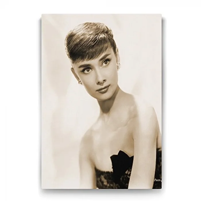 Audrey Hepburn Tablosu - 60x90cm