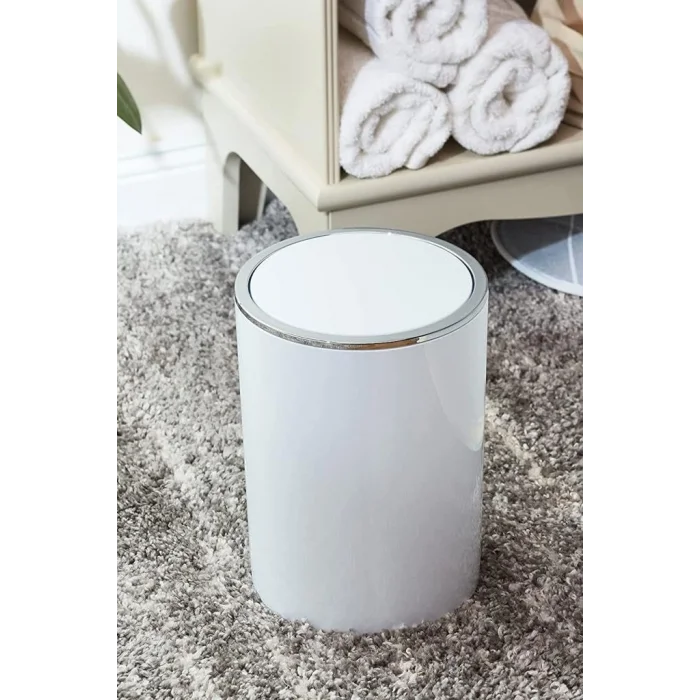 Beyaz, Çöp Kovası 5 Litre - İnca Model
