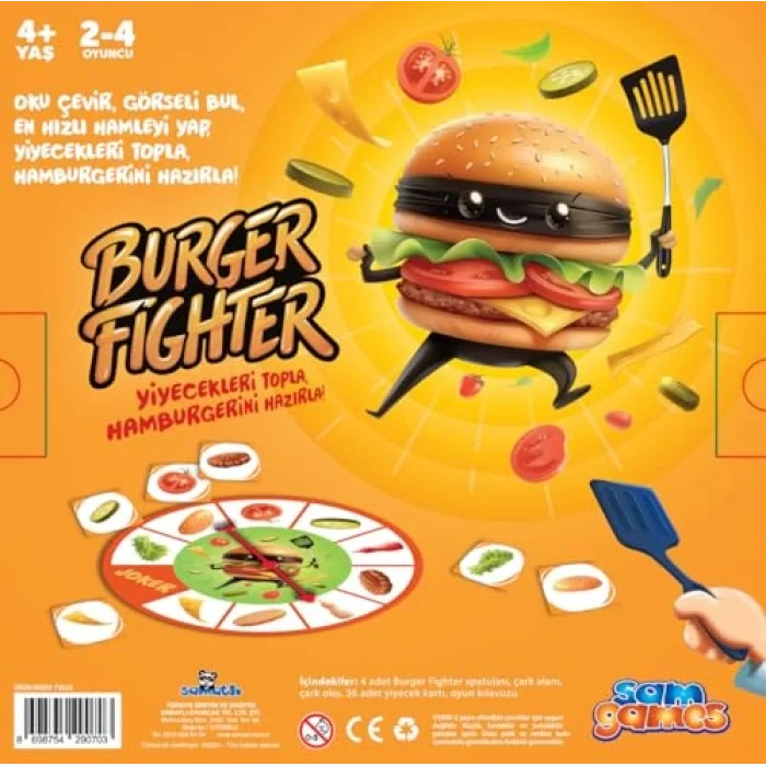 Burger Fighter Kutu Oyunu