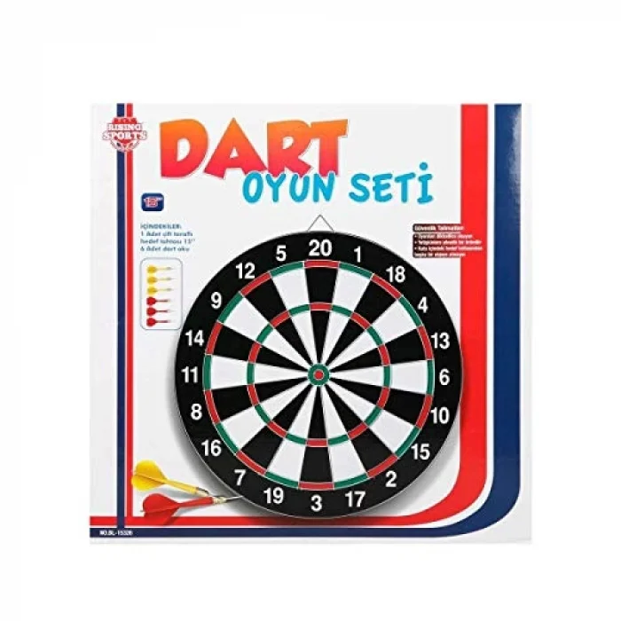 Dart Oyun Seti 38 cm 6 Oklu 15326