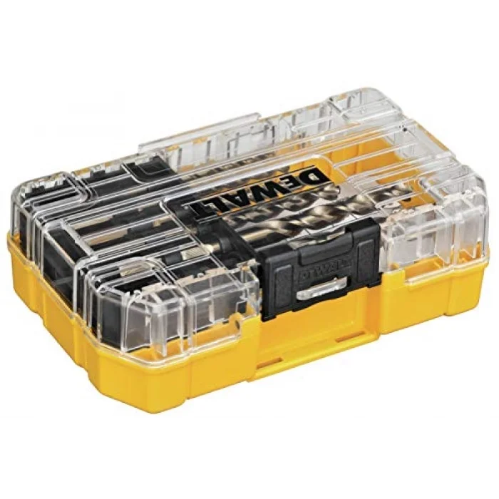 dwa1240 Pilot Point Industrie-Cobalt-Bohrer Bit Set (14 Stück)