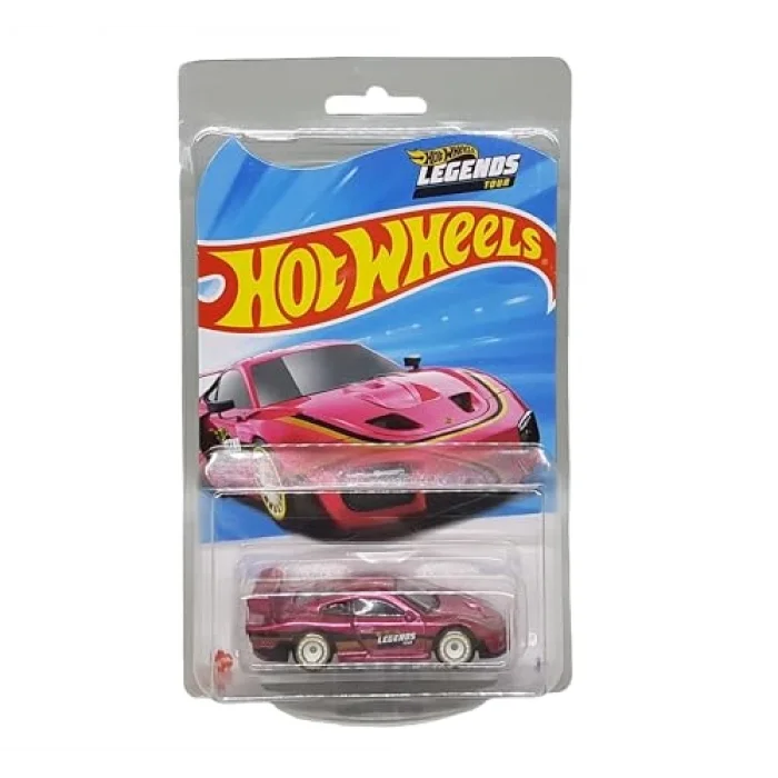 Hot Wheels Porsche 935 JCB37 Legends Tour Short Card Spectraflame Pink Protector Case Lisanslı Mattel 2025 1:64