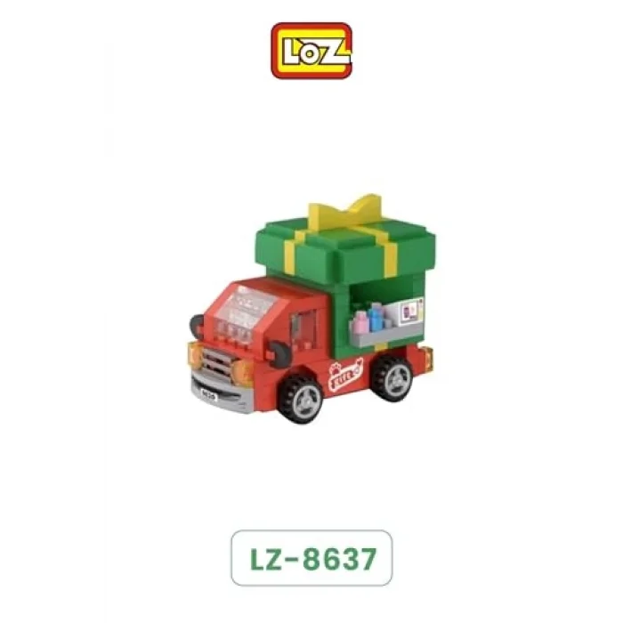 Loz Micro Block 4lü Araba Seti 4 Farklı Model Dekoratif Oyuncak Yapım Seti Yapı Blok Seti