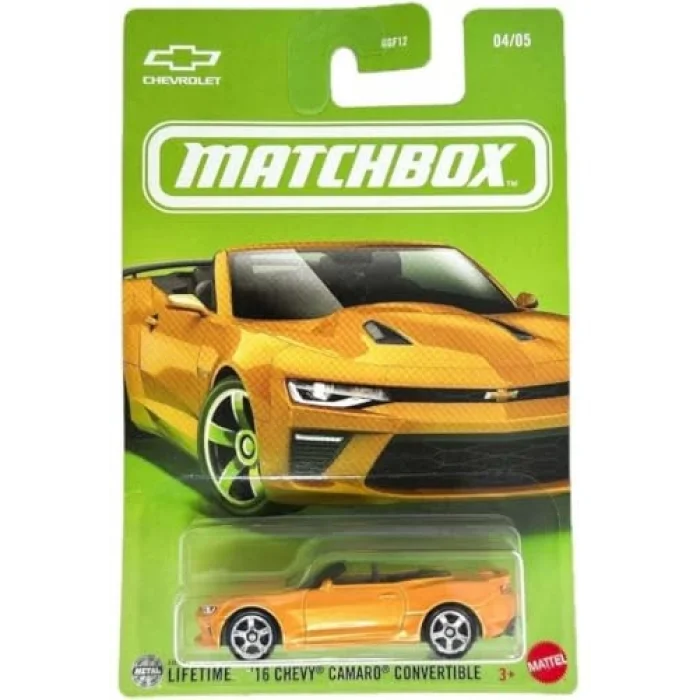 Matchbox Temalı Arabalar - 16 CHEVY CAMARO COVERTIBLE JCG55