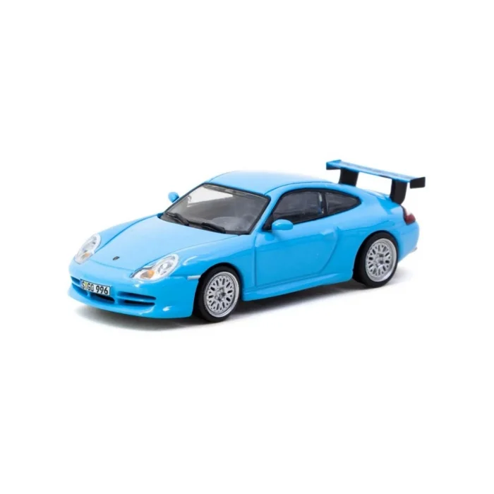 Mey İthalat® 1/64 MODEL ARAÇ 911 GT3 (type 996) Light Blue