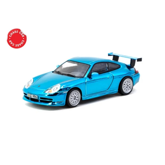 Mey İthalat® 1/64 MODEL ARAÇ 911 GT3 (type 996) Light Blue