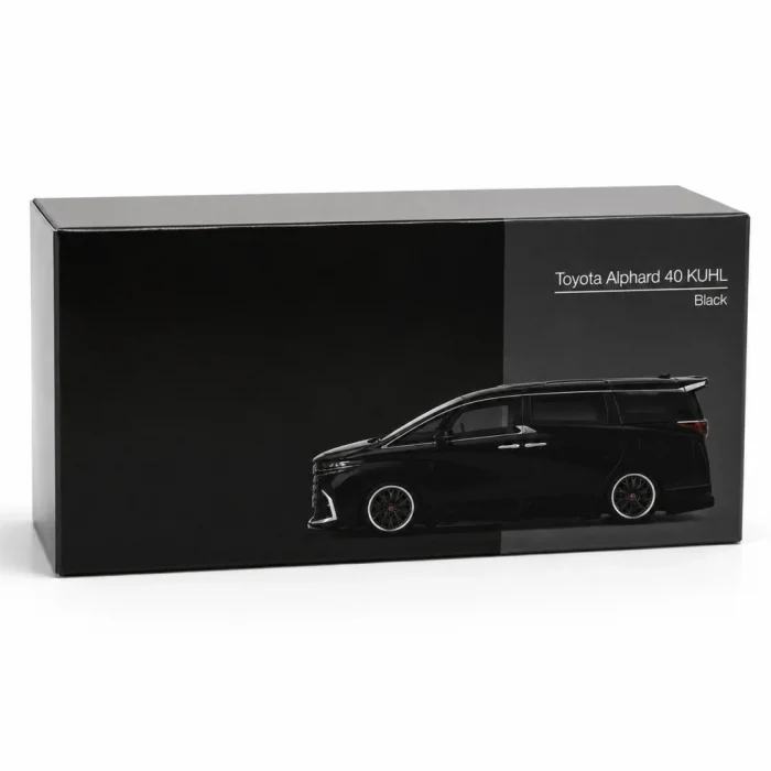 Mey İthalat® 1/64 Model Araç Alphard 40 KUHL Black