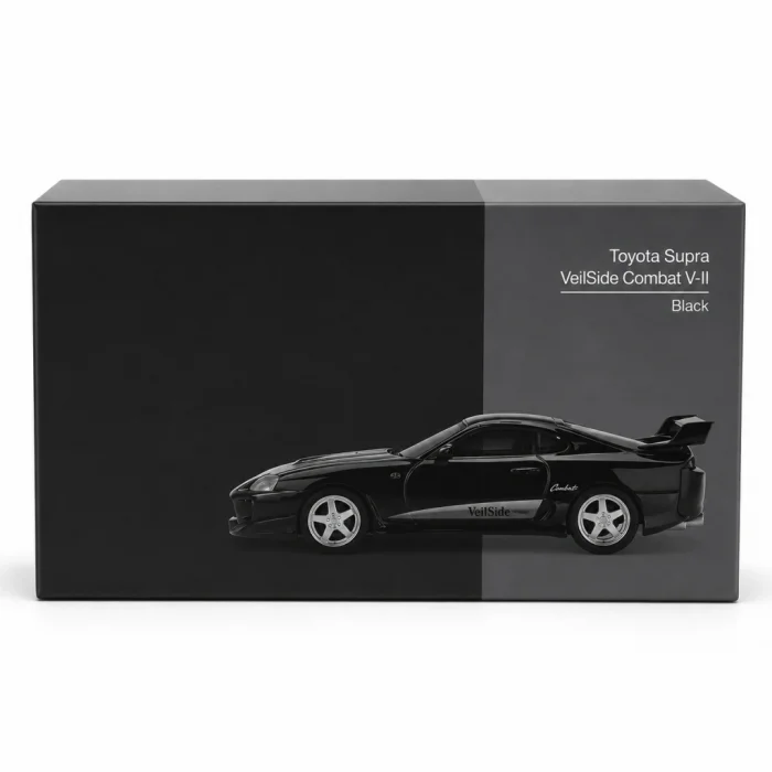 Mey İthalat® 1/64 Model Araç Supra VeilSide Combat V-II Black