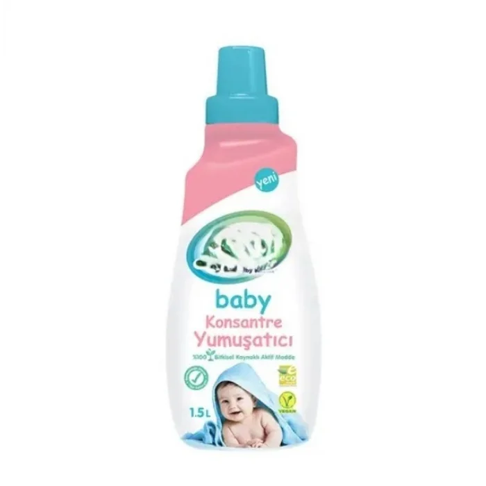 Mey İthalat® %100 Bitkisel Konsantre Yumuşatıcı 1500 ml
