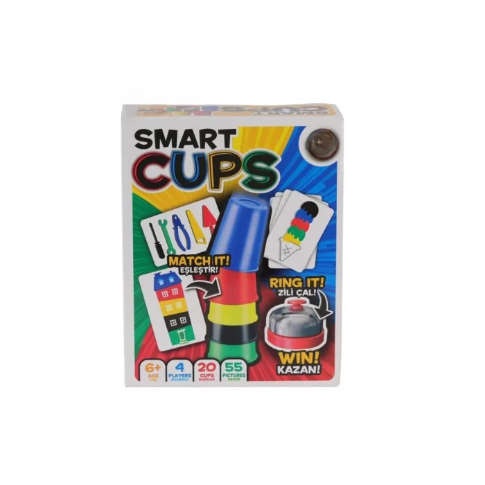 Mey İthalat® 26005 SMART CUPS KUTU OYUNU