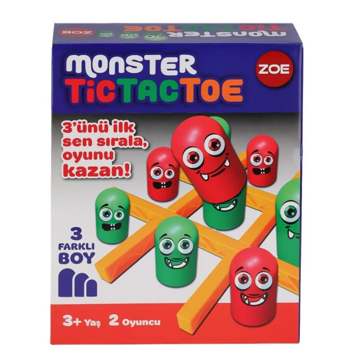 Mey İthalat®  35009 Zoe Tic Tac Toe -KS Game