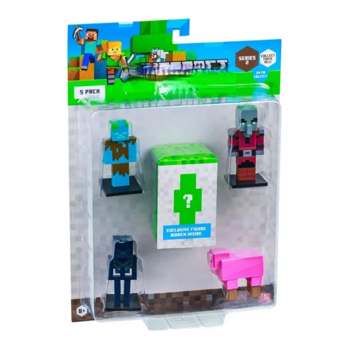 Mey İthalat® 3D Toppeez 5li Figür Seti