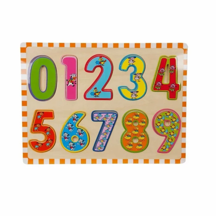 Mey İthalat® 5215 -Puzzle Numbers 10 Parça