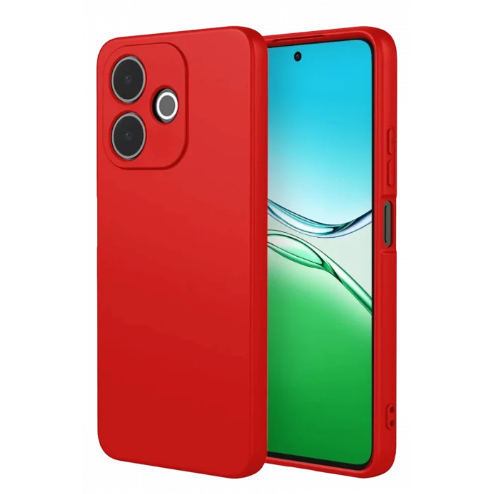 Mey İthalat®   A5 Pro 4G First Silikon - Kırmızı