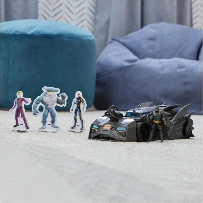 Mey İthalat®  Batman Crusader Batmobil Aracı 10 cm