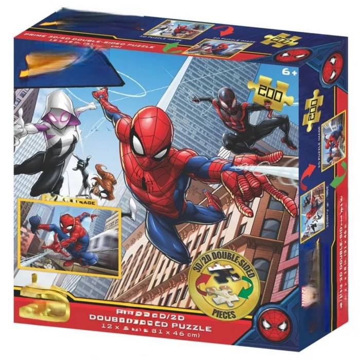 Mey İthalat® Çift Taraflı Puzzle 200 Parça