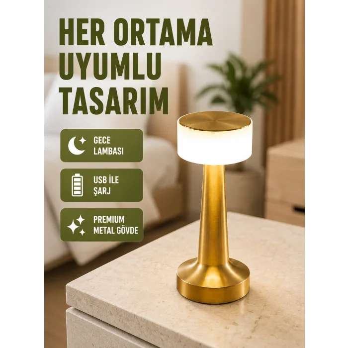 Mey İthalat® DEKORATİF MASA LAMBASI