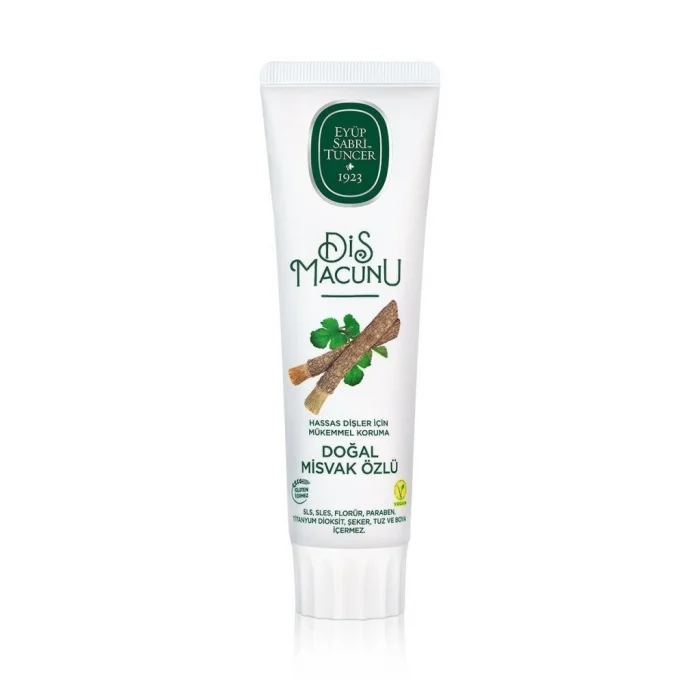 Mey İthalat®   Doğal Diş Macunu 90 Gr Misvak Özlü