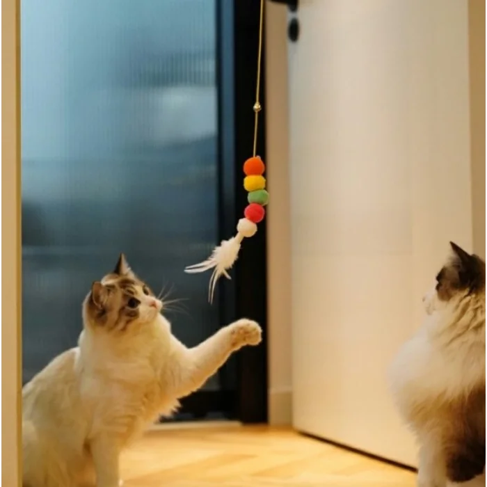Mey İthalat® Elastik Kendinden Yapışkanlı Solucan Kedi Oltası