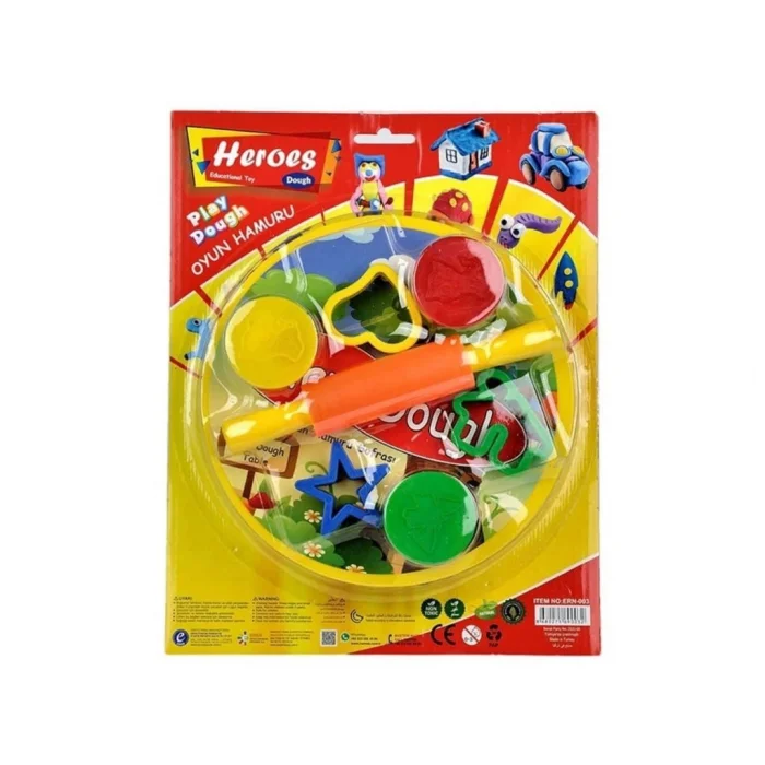 Mey İthalat® ERN-003 Sofralı Oyun Hamuru Seti - Eren Oyuncak