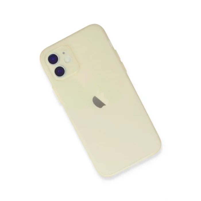 Mey İthalat®   iPhone 12 Kılıf Puma Silikon - Gold