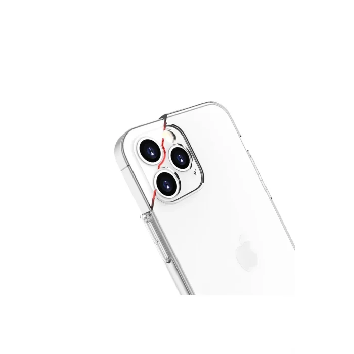 Mey İthalat®   iPhone 13 Pro Kılıf Lüx Şeffaf Silikon