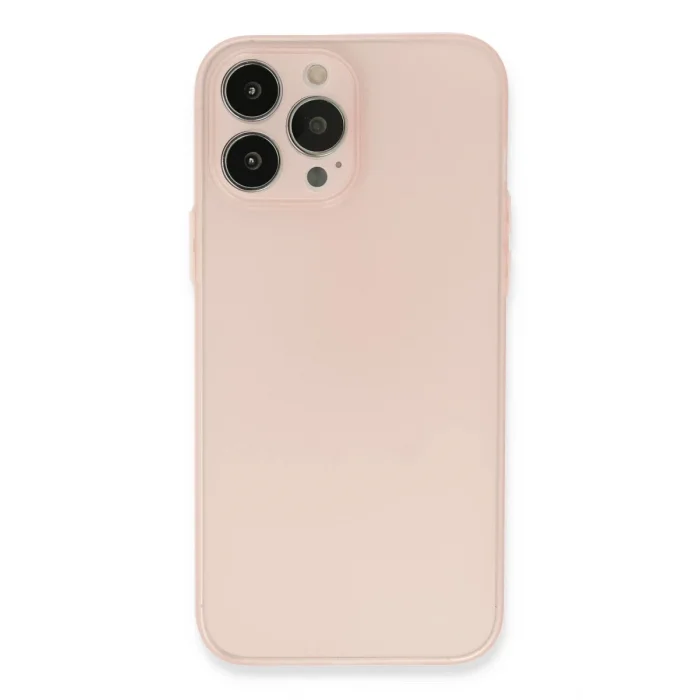 Mey İthalat®   iPhone 13 Pro Max Kılıf Puma Silikon - Pembe