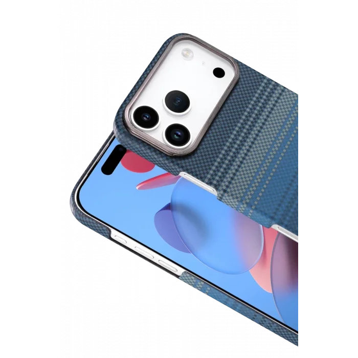 Mey İthalat®   iPhone 17 Pro Max Vega Magsafe Kapak - Mavi