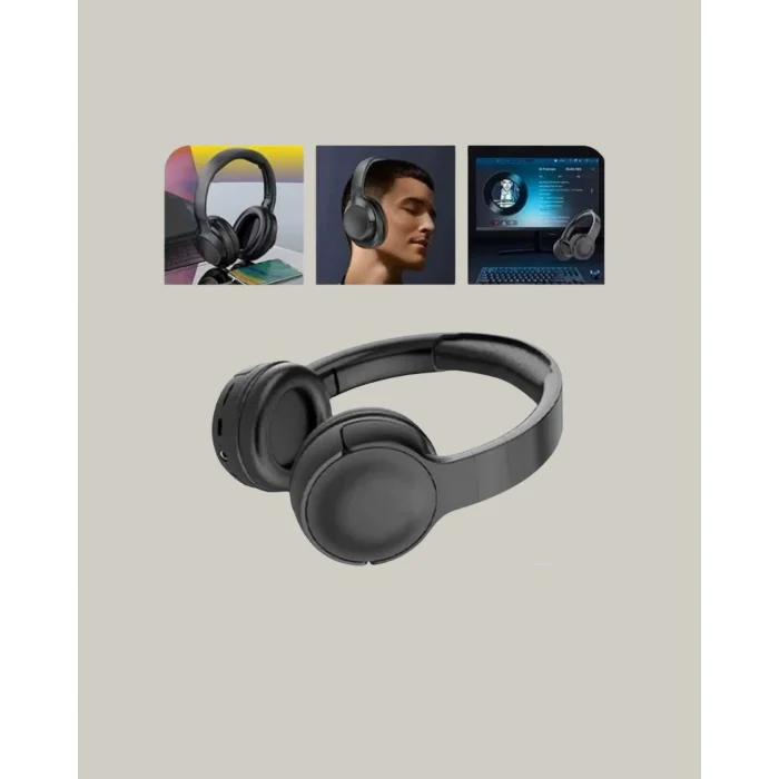 Mey İthalat® Katlanabilir USB-C Şarjlı Bluetooth Kulaklık
