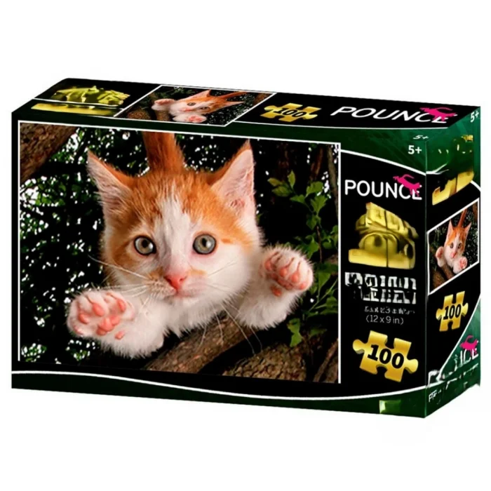 Mey İthalat® Kedi Pençesi Puzzle 100 Parça