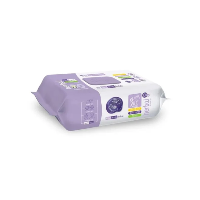 Mey İthalat® Kişisel Bakım Havlusu 100lü Herbal