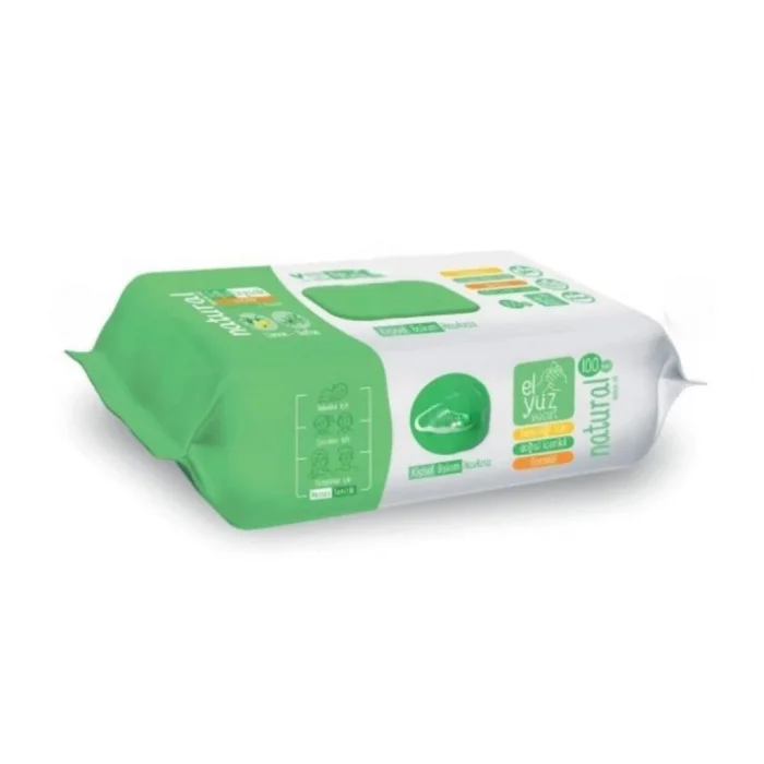Mey İthalat® Kişisel Bakım Havlusu 100lü Naturel