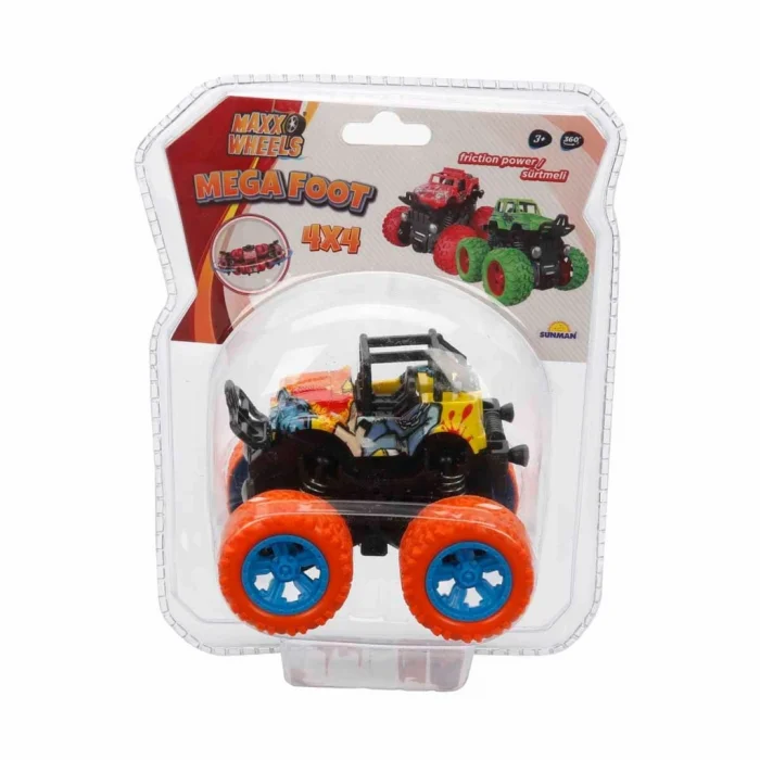 Mey İthalat®  Maxx Wheels Big Foot 4x4 Sürtmeli Araba