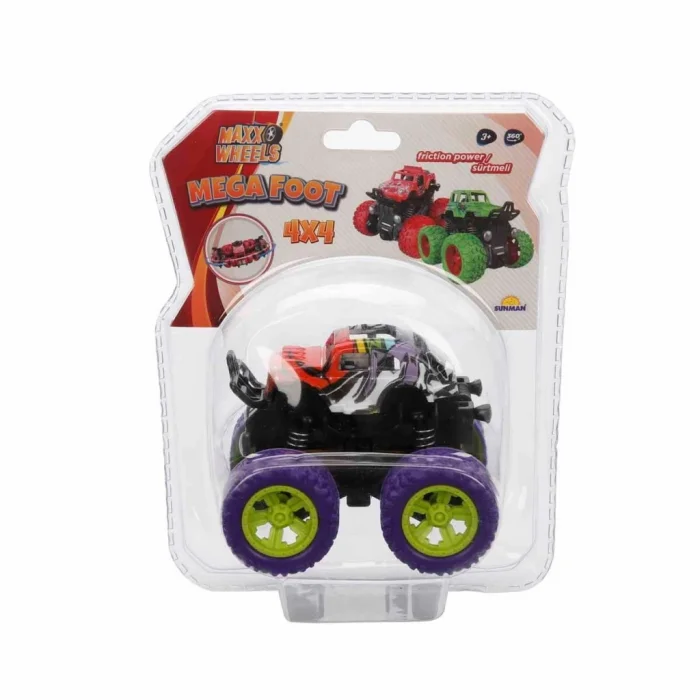 Mey İthalat®  Maxx Wheels Big Foot 4x4 Sürtmeli Araba