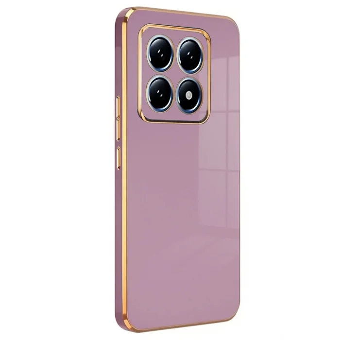 Mey İthalat®   Mi 14T Pro Volet Silikon - Mor