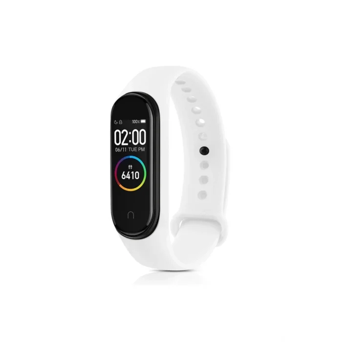 Mey İthalat®   Mi Band 4 Klasik Kordon - Beyaz