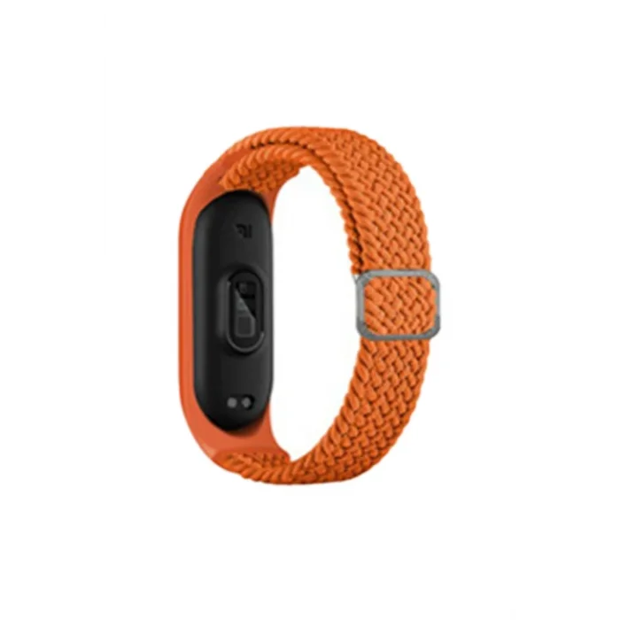 Mey İthalat®   Mi Band 6 Star Kordon - Turuncu