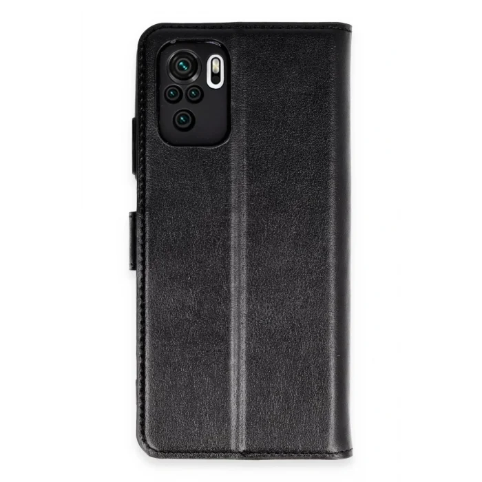 Mey İthalat®   Mi Note 10 Trend S Plus Kapaklı Kılıf - Siyah
