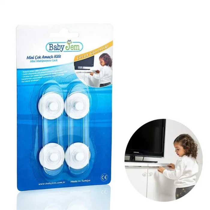 Mey İthalat®  Mini Çok Amaçlı Kilit 2Li 059