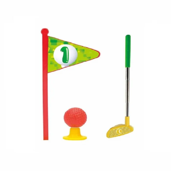 Mey İthalat® Mini Golf Oyun Seti - Sarı Top Çukuru