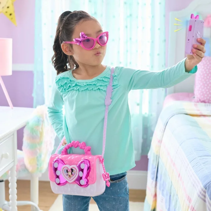Mey İthalat® Minnie Mouse Kurdele Çanta Seti