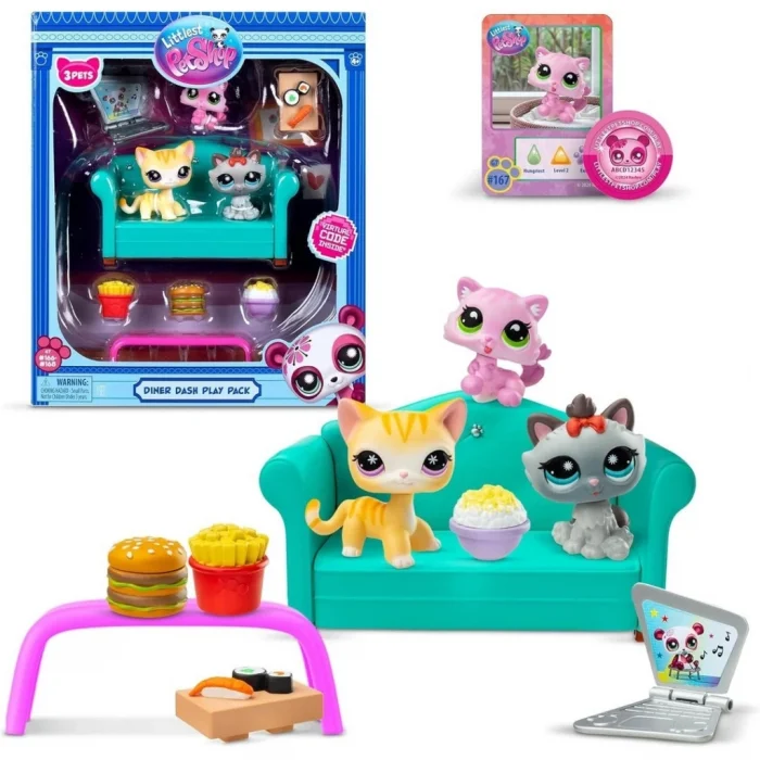 Mey İthalat® NessiWorldşler Dinner Dash Figür Oyun Seti