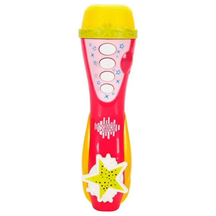 Mey İthalat® Pembe Karaoke Mikrofonu