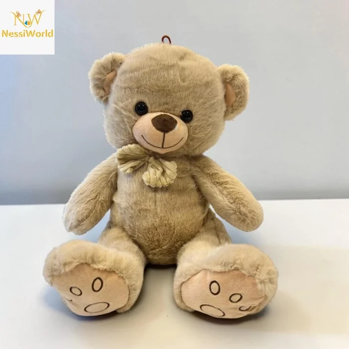 Mey İthalat® PL50174  40 CM PAPYONLU AYI-