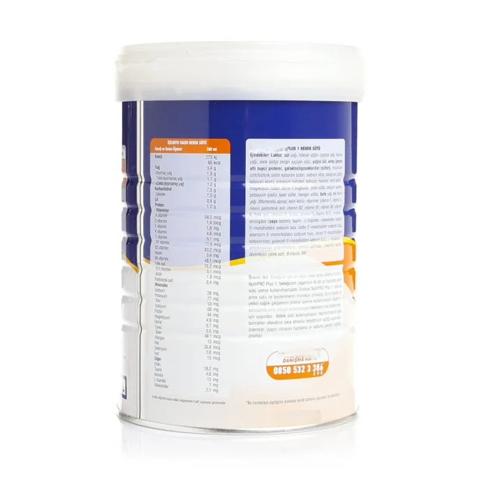 Mey İthalat® Plus Bebek Sütü 1 800 Gr